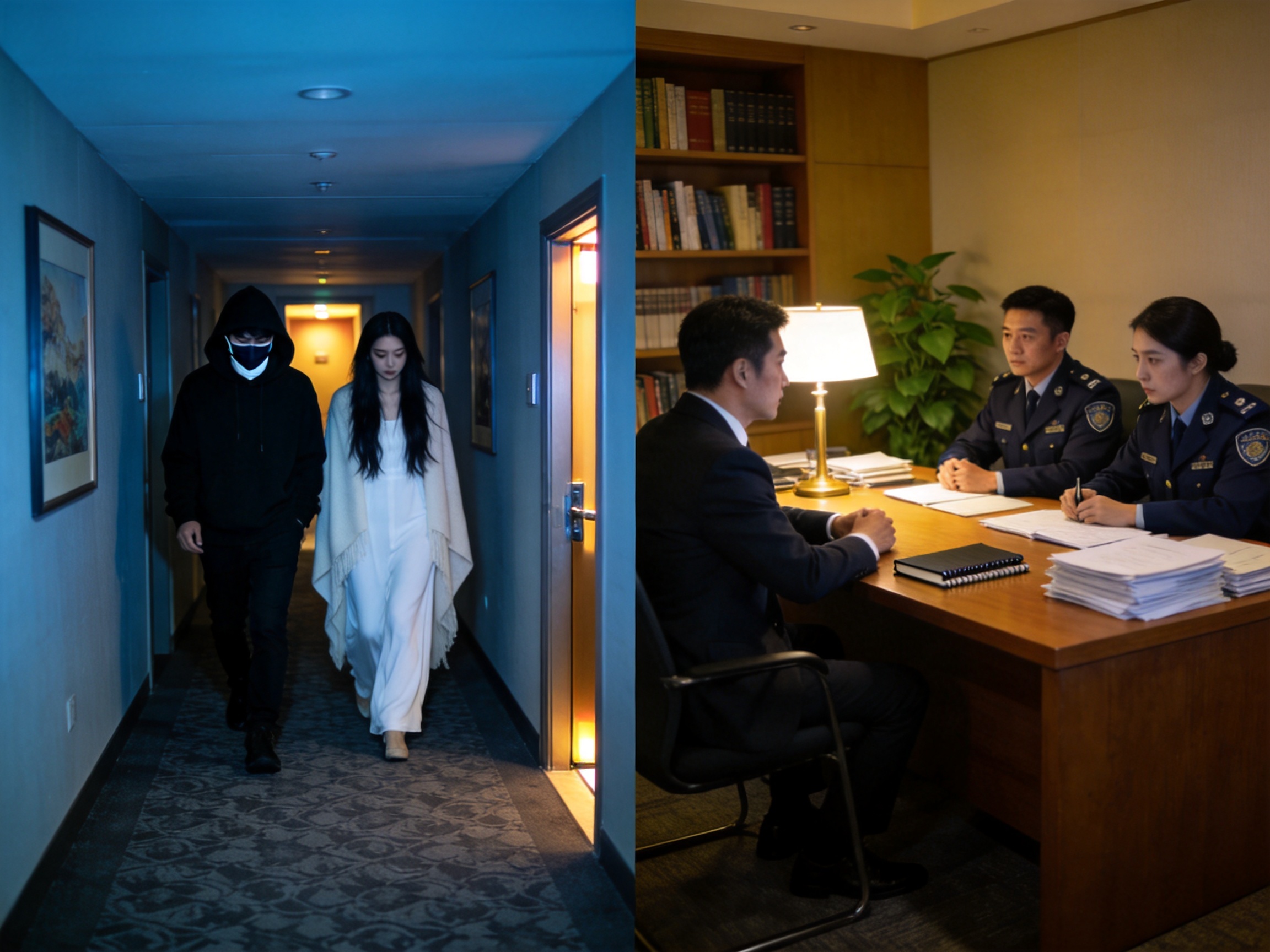 顶流男星深夜密会神秘女子